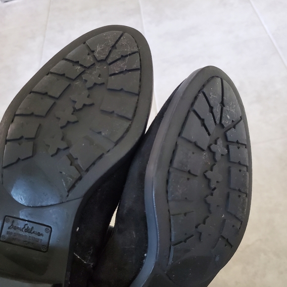 Sam Edelman Pam suede fabric mix media knee high boots - Picture 12 of 13